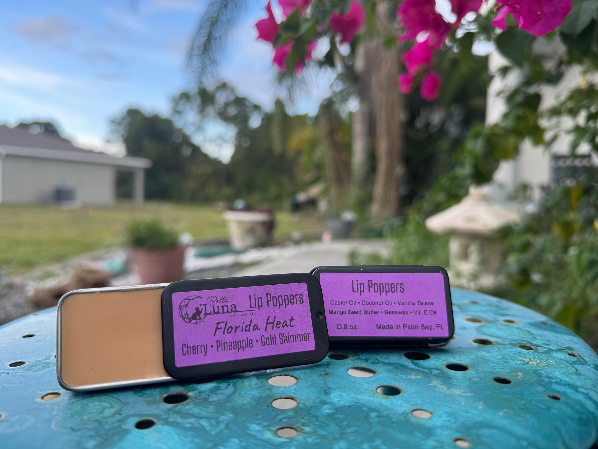 Florida Heat Lip Balm – Spicy Citrus Lip Popper