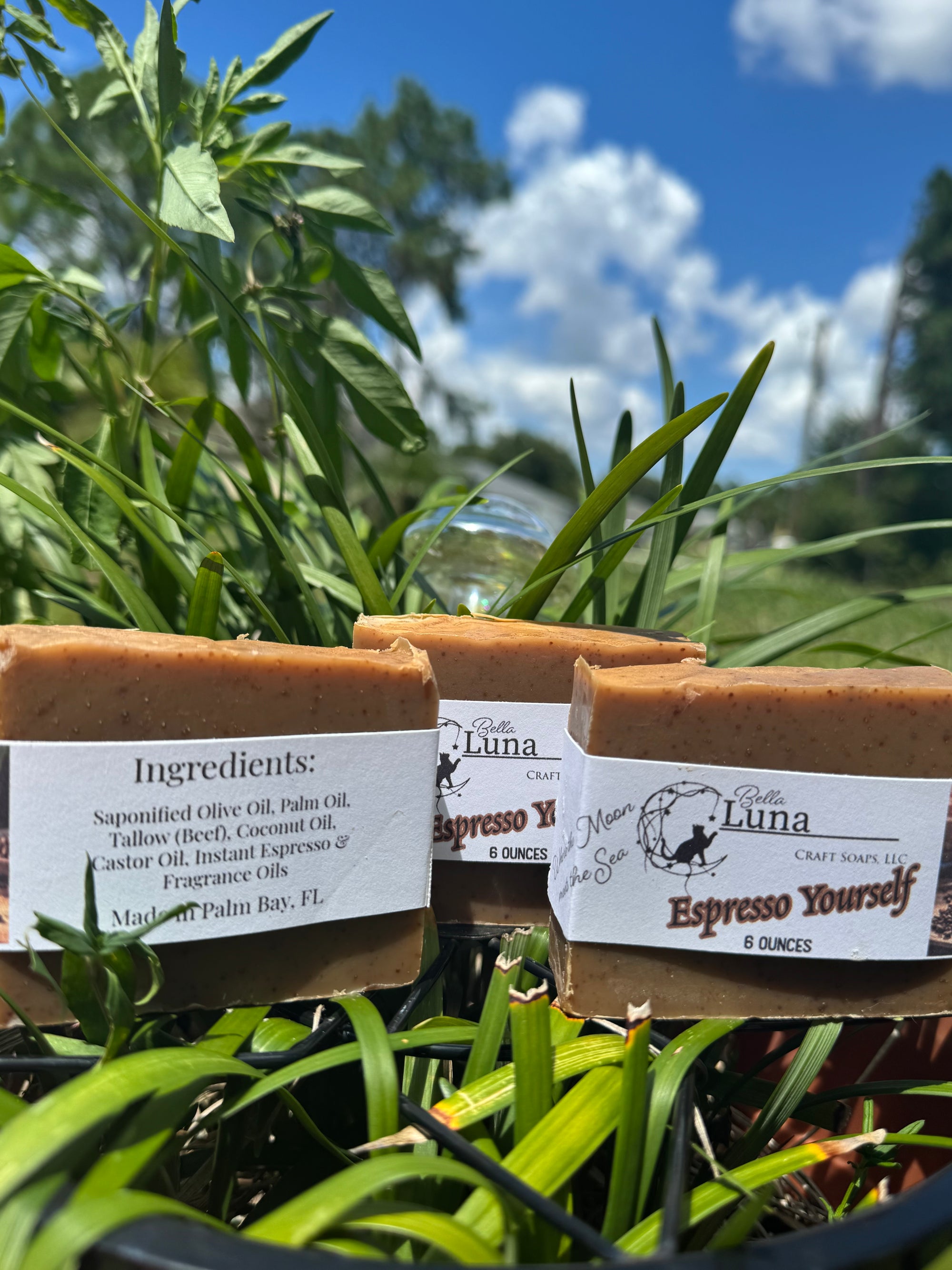 Espresso Yourself | Espresso Coffee Soap with Chocolate, Almond & Caramel