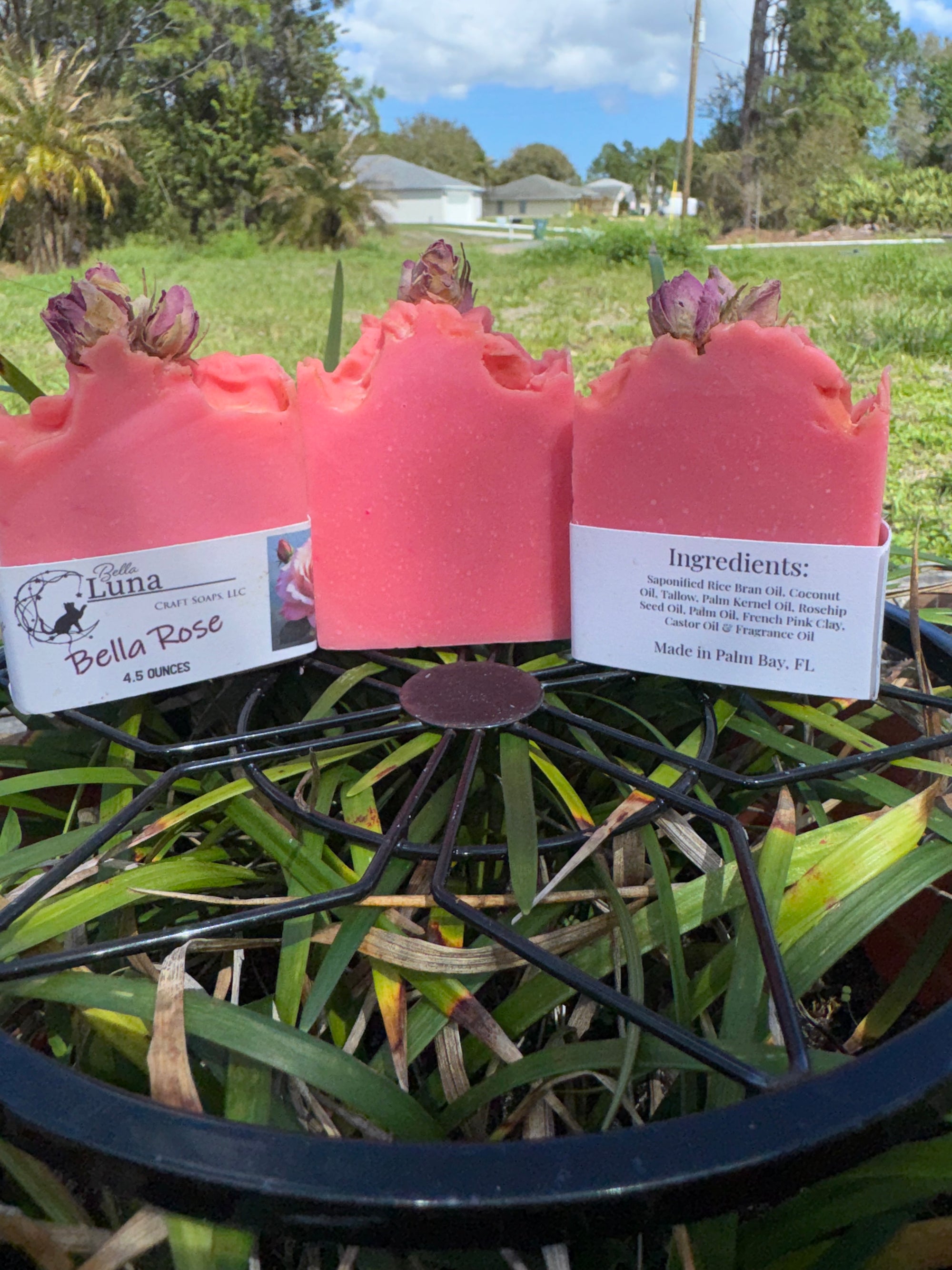 Bella Rose Cold Processed Soap Bar