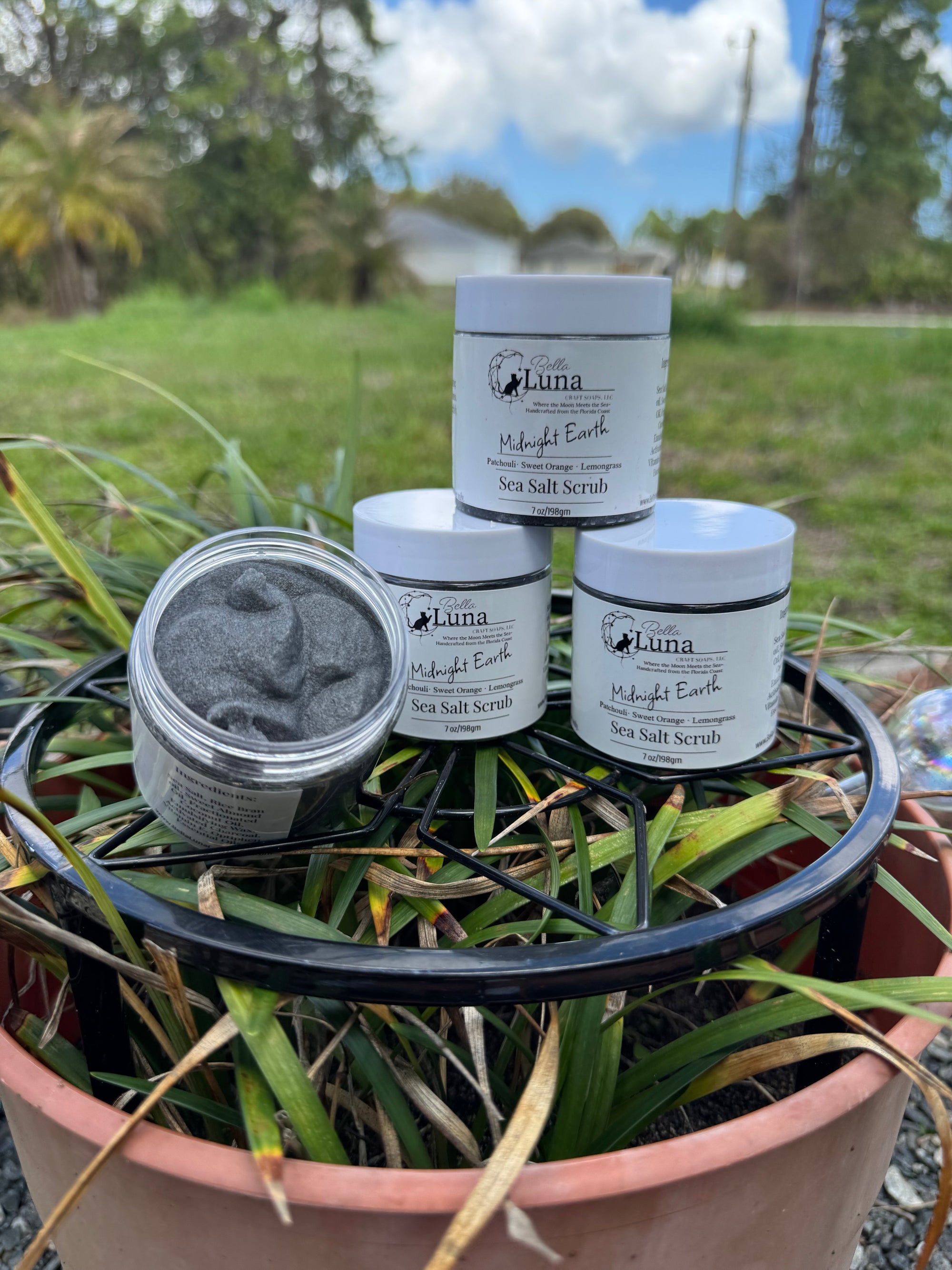 Midnight Earth Sea Salt Scrub