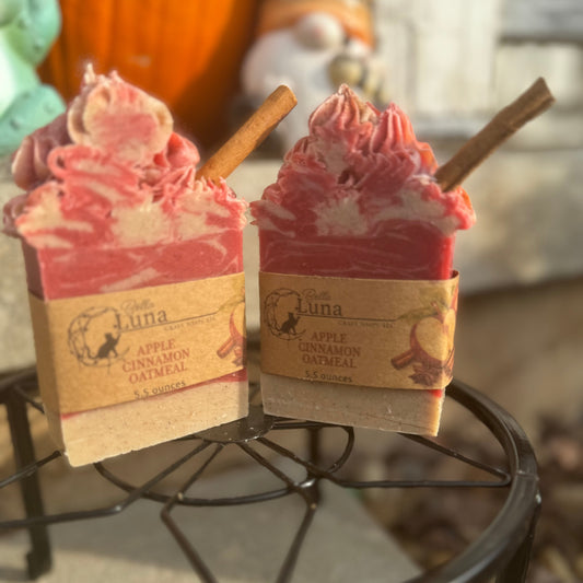 Cinnamon Apple Oatmeal Soap