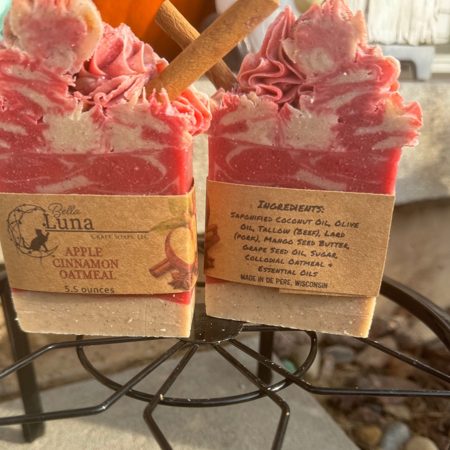 Cinnamon Apple Oatmeal Soap