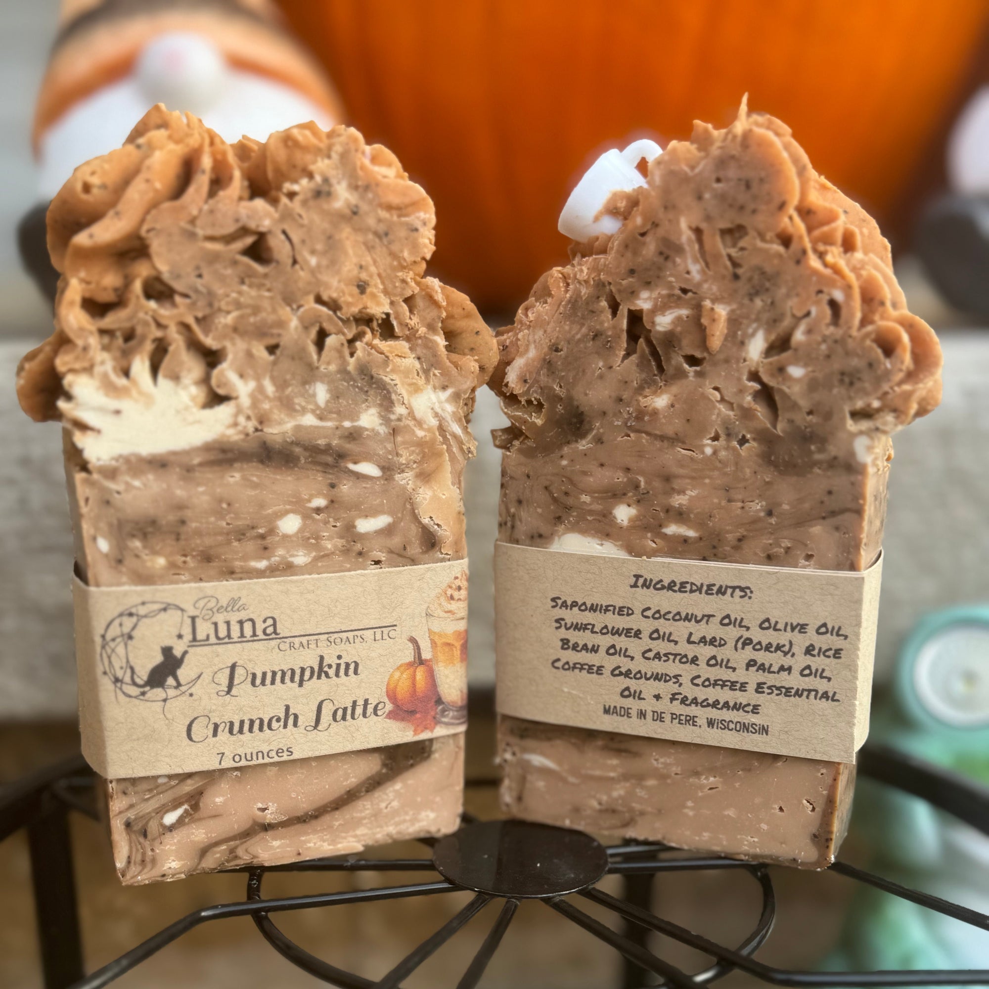 Pumpkin Crunch Latte Soap