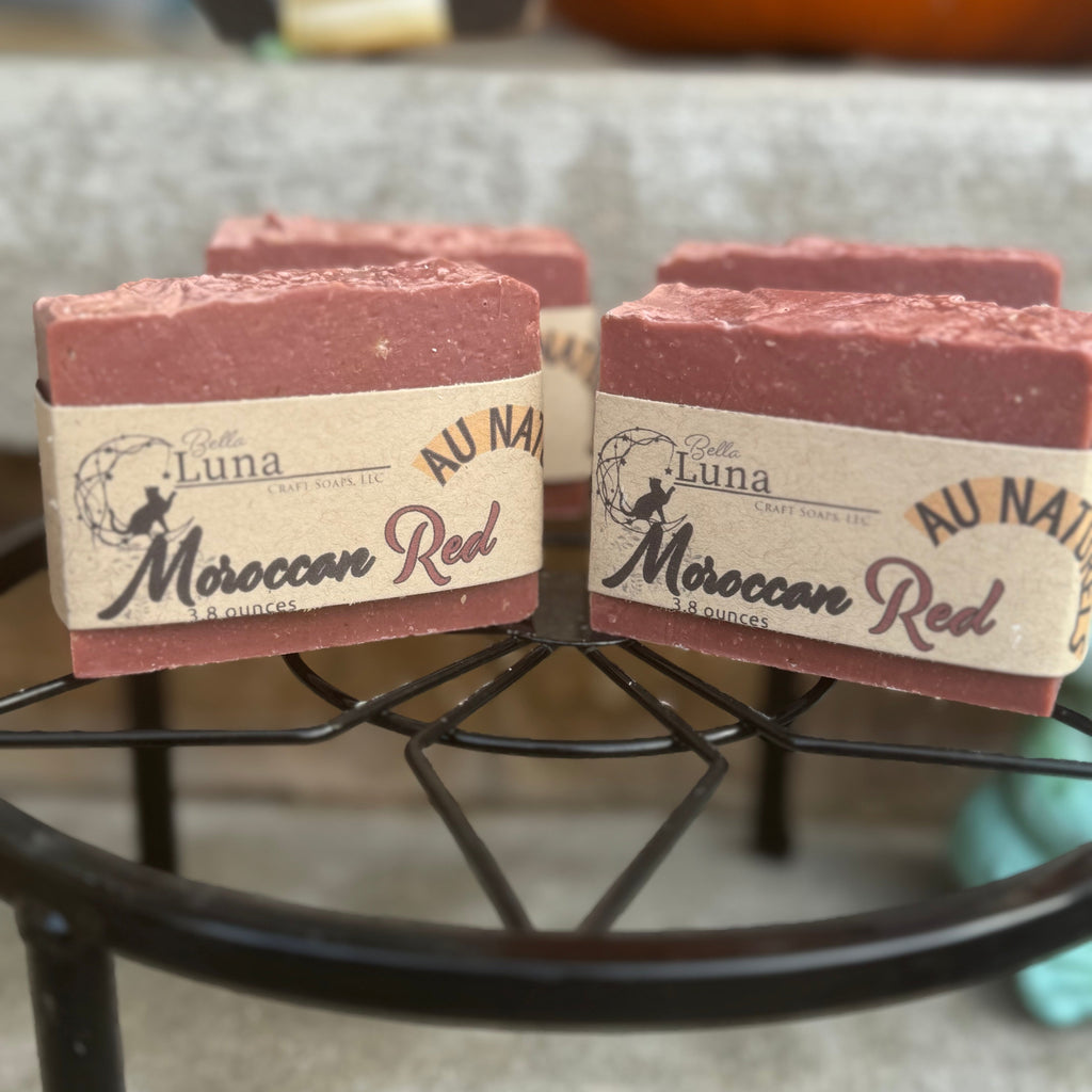 Moroccan Red Soap