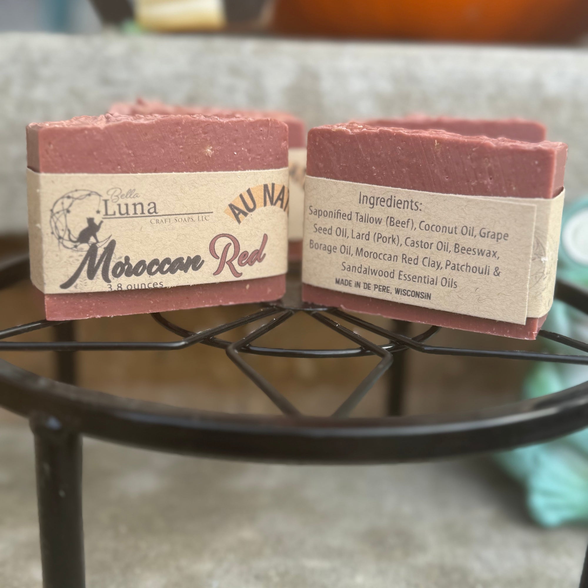 Moroccan Red Soap