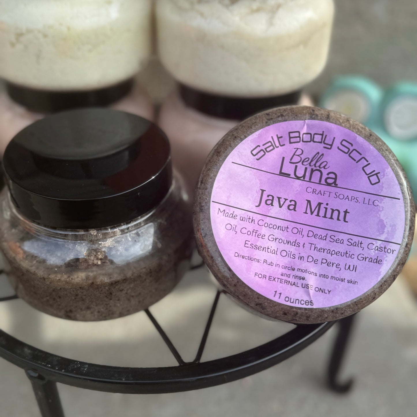 Java Mint - Salt Body Scrub